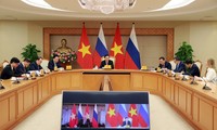  Viceprimeros ministros de Vietnam y Rusia sostienen llamada telefónica