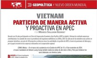 Medios mexicanos destacan papel clave de Vietnam en foros multilaterales