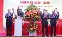 Primer Congreso del PCV en la nueva comuna de Nghia Tru marca rumbo del desarrollo