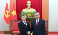 Líder vietnamita recibe al jefe del Departamento de Publicidad del Partido Comunista de China