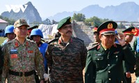 Ejércitos vietnamita e indio realizan ejercicio integrado sobre mantenimiento de la paz