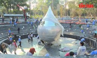 Ciudad Ho Chi Minh completa la instalación del monumento “Lágrima” en el Parque Memorial del covid-19