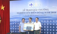 Remise des prix pour les études sur la mer Orientale 2018