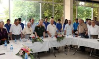 Rencontre des anciens jeunes pour le salut national de la citadelle Hoàng Diêu