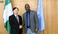 Rencontre entre Dang Dinh Quy et le président de l'Assemblée générale des Nations Unies