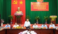 Le vice-Premier ministre Truong Hoa Binh à Vinh Long