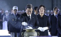 70e anniversaire du début de la guerre de Corée : Moon Jae-in salue les sacrifices des anciens combattants