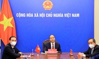 Nguyên Xuân Phuc rencontre virtuellement le président de l’Association d’amitié République de Corée-Vietnam