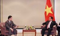 Pham Minh Chinh reçoit les dirigeants d’associations d’amitié Japon-Vietnam