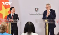 Vo Van Thuong et Alexander Van der Bellen donnent une conférence de presse conjointe