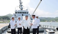 Kim Jong-un supervise un essai de missiles de croisière stratégiques