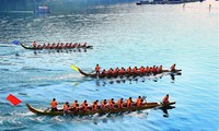 Son La: La traditionnelle course de bateaux de Quynh Nhai