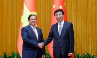 Pham Minh Chinh rencontre Wang Huning