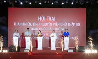 Nha Trang accueille le sixième camp national des jeunes et des volontaires de la Croix-Rouge