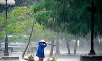 Melancholy rain in former imperial city 