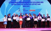 Winners of Vietnam Tourism Awards 2018 honoured