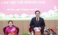 Vuong Dinh Huê en déplacement dans la province de Hà Nam