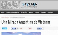 Argentina’s newspaper praises Vietnam’s beauty