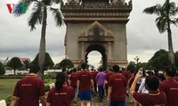 Laos holds walk to mark ASEAN's 49th founding anniversary 