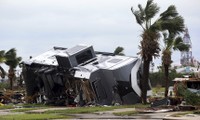 Hurricane Harvey hits Texas