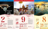 New calendar introduces culture of coastal provinces, cities