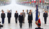 British PM attends Paris Armistice ceremony