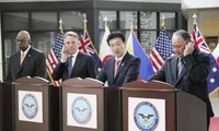 US, Australia, Japan deepen defense cooperation