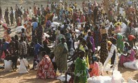 Sudan capital gets first aid convoy since war began