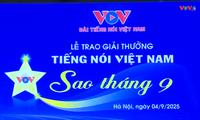 Đài Tiếng nói Việt Nam tổ chức trao “Giải thưởng Tiếng nói Việt Nam – Sao tháng 9 năm 2025”
