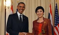 ປະທານາທິບໍດີ ອາເມລິກາ Barack Obama ຢ້ຽມຢາມໄທ