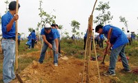 ທ້ອງຖິ່ນຕ່າງໆຈັດຕັ້ງ ບຸນເຕັດປູກຕົ້ນໄມ້ “ສະແດງຄວາມຮູ້ບຸນຄຸນ ປະທານໂຮ່ຈິມິນຕະຫຼອດໄປ”