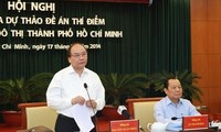 Entwurf zur Reform des Verwaltungsapparats von Ho Chi Minh Stadt verabschiedet