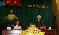 KPV-Generalsekretär Nguyen Phu Trong zu Gast in der Provinz Thua Thien Hue