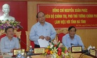 Vize-Premierminister Nguyen Xuan Phuc zu Gast in Ha Tinh