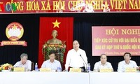 Vize-Premierminister Nguyen Xuan Phuc trifft Wähler in der Provinz Quang Nam