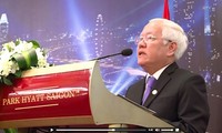 Feier zum 50. singapurischen Nationalfeiertag in Ho Chi Minh Stadt