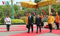 Staatspräsident Tran Dai Quang beendet seinen Kambodscha-Besuch