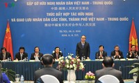 Das freundschaftliche Treffen der Völker zwischen Vietnam und China