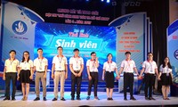 Finale und Preis-Verleihung des Wettbewerbs für Leiter der Studenten in Ho Chi Minh Stadt 