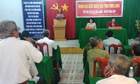 Vize-Staatspräsidentin Dang Thi Ngoc Thinh trifft Wähler in Vinh Long