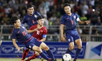 Das Spiel zwischen U18-Fußballmannschaften Vietnams und Thailands endet unentschieden