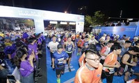 Pham Thi Hong Le ist die Siegerin beim Marathonlauf in Ho-Chi-Minh-Stadt