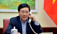 Vize-Premierminister Pham Binh Minh führt Telefongespräch mit der australischen Außenministerin Marise Payne