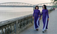 Vorbereitung auf das Fest der Tracht Ao Dai in Thua Thien Hue