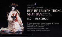 Ausstellung der japanischen Puppen in Hanoi