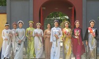 Das Programm „Ao Dai und Kulturerbe” wird nach der Covid-19-Epidemie organisiert