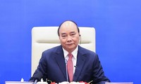 Staatspräsident Nguyen Xuan Phuc begrüßt die olympischen Spiele in Peking