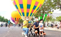 Da Nang organisiert das Heißluftballon-Fest zur Begrüßung der Wiederaufnahme der internationalen Flüge