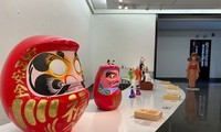 Ausstellung der japanischen Puppen in Vietnam 