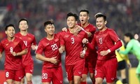 Die vietnamesische Fußballmannschaft rückt um einen Platz in der FIFA-Rangliste vor